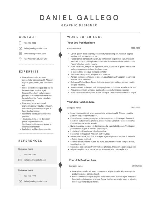 Graphic Designer Resumes