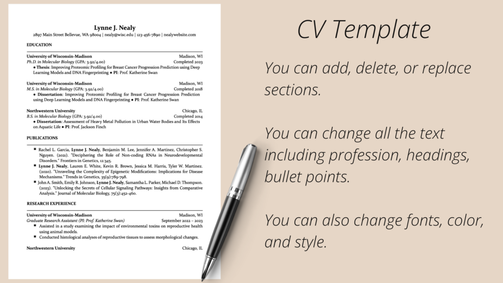 Postdoctoral Job Application Templates - FriendlyWorkflow